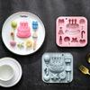 Multifunctionele Siliconen Bakvorm voor Verjaardagsfeestjes Voedselveilige Dessertvorm Voor Taarten Gelei En IJs