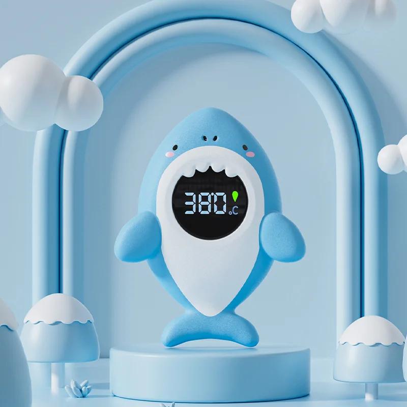 Mini LED Screen Multifunctional Bathtub Water Temperature Electronic Floating Pool Starfish Digital Toy Household Thermometer