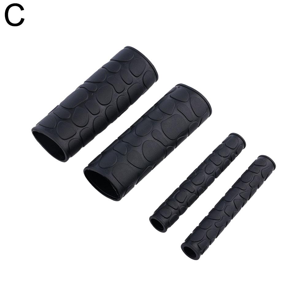 4 Pack Universal Motorcycle Hand Grips Cover Protector Non-slip Rubber Sleeve For Street Dirty Bike Atv Motorbike Handlebar L2k3