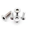 10/20/50pcs Six-Lobe Torx Flat Countersunk Head Screw Bolt M3 M4 M5 M6 304 A2-70 Stainless Steel GB2673