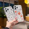 Four Seasons Flower for IPhone17promax Mobile Phone Case for Apple 16 Transparent N52 Magnetic 15 Anti-fall Protective Cover