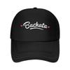 Bachata Music Dance  Inspired Romantic Text Art Mesh Baseball Cap