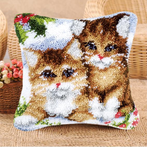 Nicediy Animal Needlework Crochet Latch Hook Rug Kit DIY Mat Tapijt Kits Accessories Carpet Embroidery Knitt Handmade Room Floor