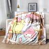 1pc, Sanrio Charming Home Decor: Cozy Blankets Perfect for Bedroom, Living Room, Travel, Camping, Car, Beach, Office Naps, Ideal Gift! Flannel Throw B