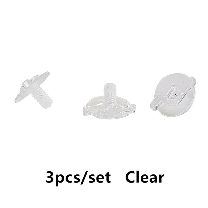 Helmet Visor Screws 3Pcs Motorcycle Helmet Screws Motorcycle Helmet Accessories Special Screw For Off Roads Helmet