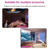 Mini Portable Projector Type C Power Supply Wireless Streaming Auto Adjustment Stereo Sound