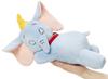 Disney Body Pillow Sleeping S 30cm Stuffed Toy Cushion 28x15x15cm Blue Birthday Gift Cute Soft Disney Character Pillow Morishita (Dumbo