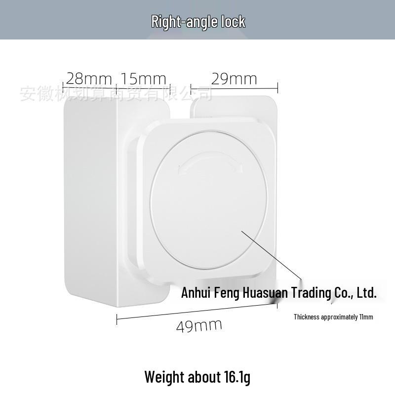 Multi-Functional Child Safety Lock: No-Drill Protection for Baby, Cabinet, Door, Refrigerator, and Window