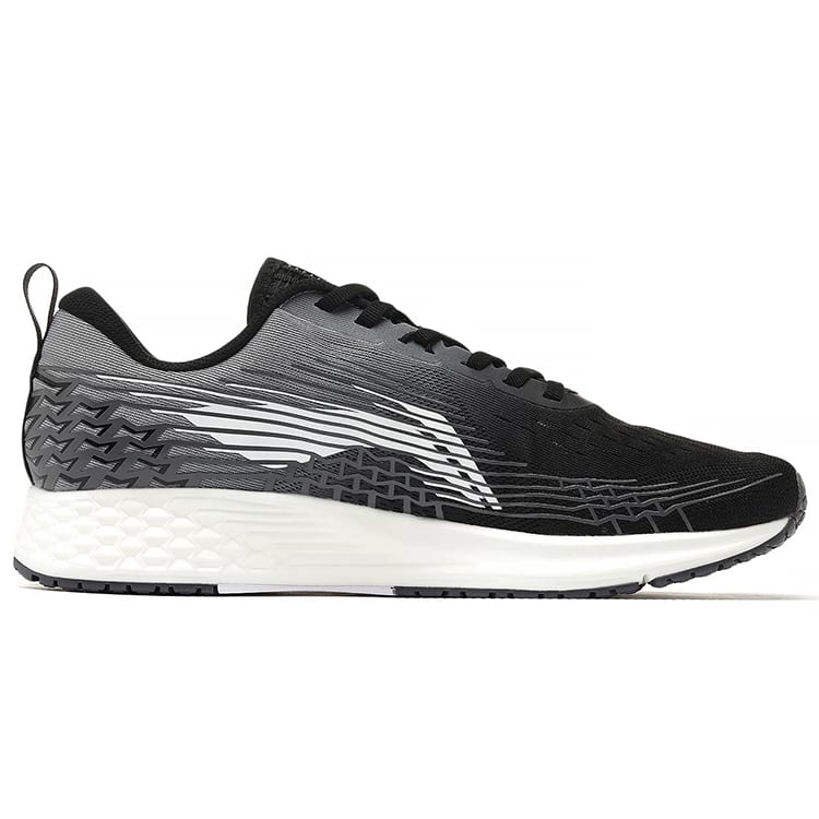 Li Ning Sports Cushioning Rebound Cushioning Rebound Low Top Running Shoes Men's Gray Black ARMS039-1