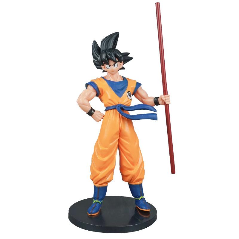Hot Dragon Ball Son Goku Super Saiyan Anime Figure 21cm Goku DBZ Action Figure Model Gifts Collectible Doll Kids Birthday Gift