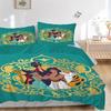 3pcs Aladdin and Friends Printed Quilt Set Soft and Comfortable Quilt Cover for Bedroom, Guest Room S003
