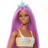 Barbie - poupées sirènes avec cheveux et nageoires colorés et serre-tête hrr05