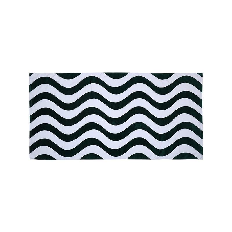 

Printed Beach Towel Cotton Soft Water-absorbing Thickened Swimming Sports Bathing Large 89x178