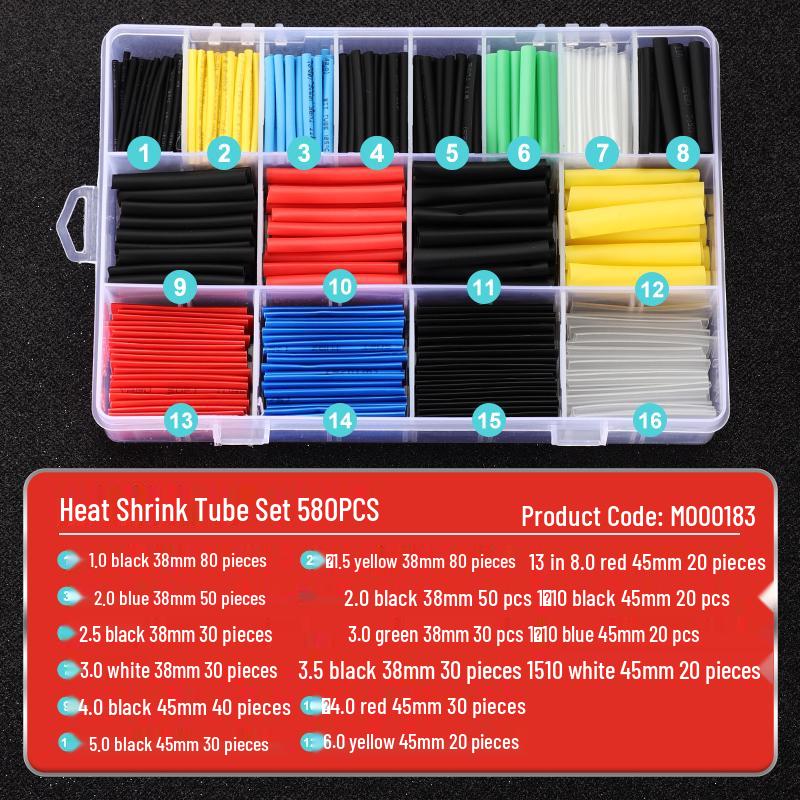 Multi-Purpose Heat Shrink Insulating Sleeve for Wire & Cable Protection