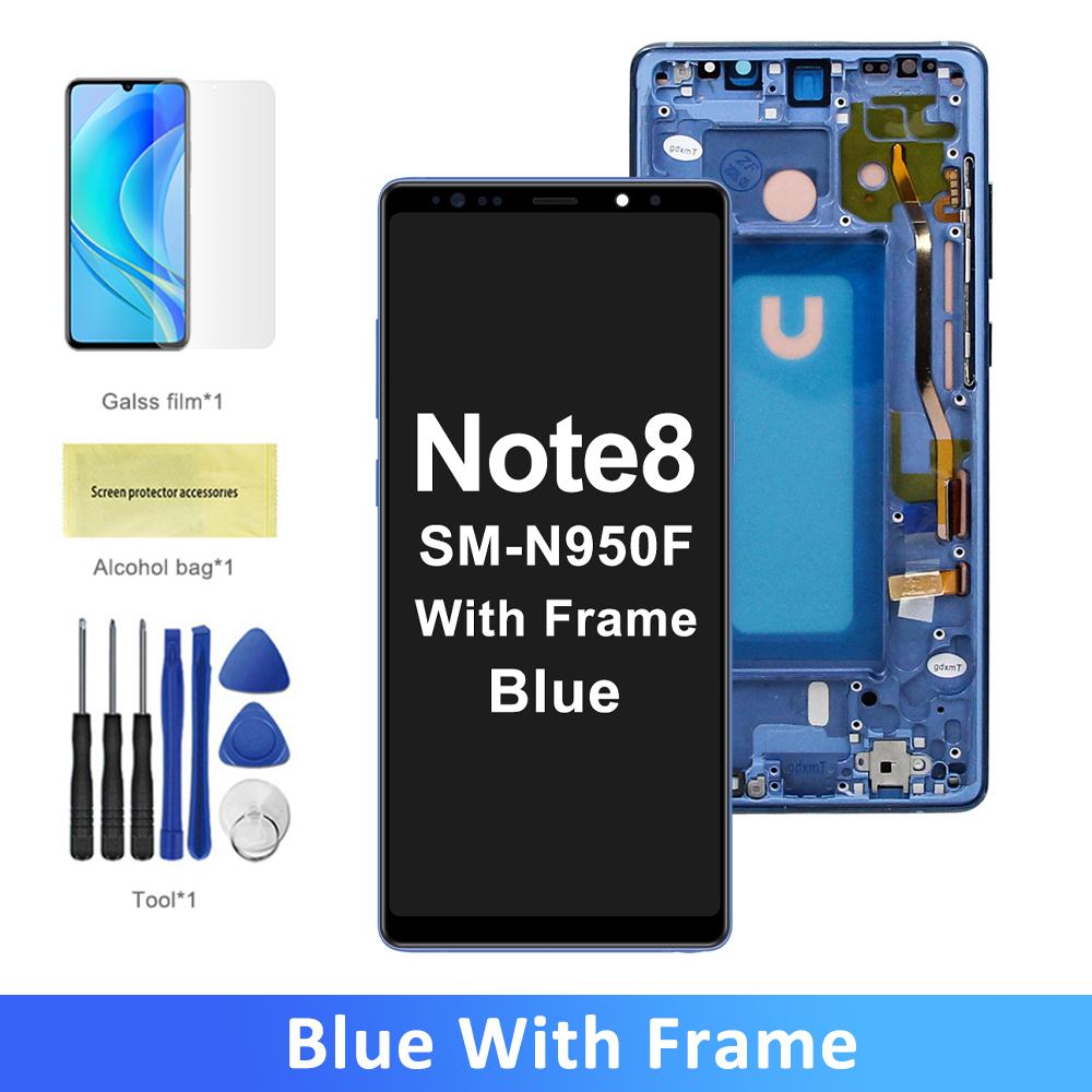 Priekš Samsung Note 8 displejs ar
