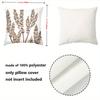 1 Pieces Bohemian Floral Vine Print Throw Pillow Covers Pattern Cushion Cover Suitable For Sofa Bedroom Car Pillow Cover
