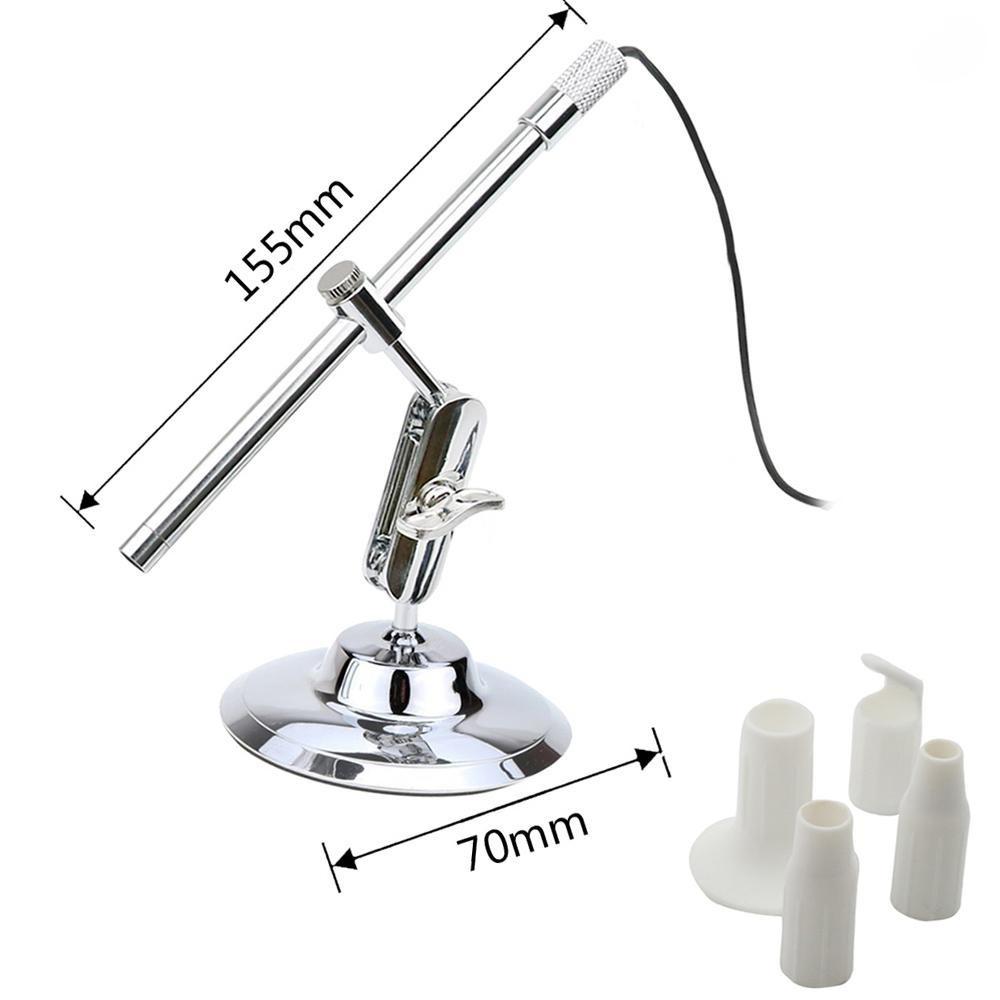 Portable Digital USB Microscope 8MM HD Inspection Magnifier IP67 Waterproof 10X-200X Magnification Camera