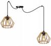 MODERN WOODEN LED CEILING HANGING LAMP