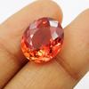 Natural Orange Sapphire 8.90 Ct CERTIFIED Oval Premium Quality Loose Gemstones
