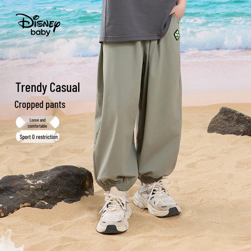 Disney Boy s 2026 Summer Casual Cropped Jogger Pants 140