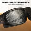 Fashion Pin Hole Glasses Detachable Sports Sunglasses for Eyesight Improvement Outdoor Safety Goggles