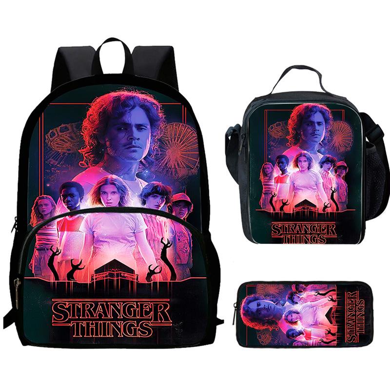 Monster Story Schoolbag High Definition Multi-Function Oxford Lightweight Backpack