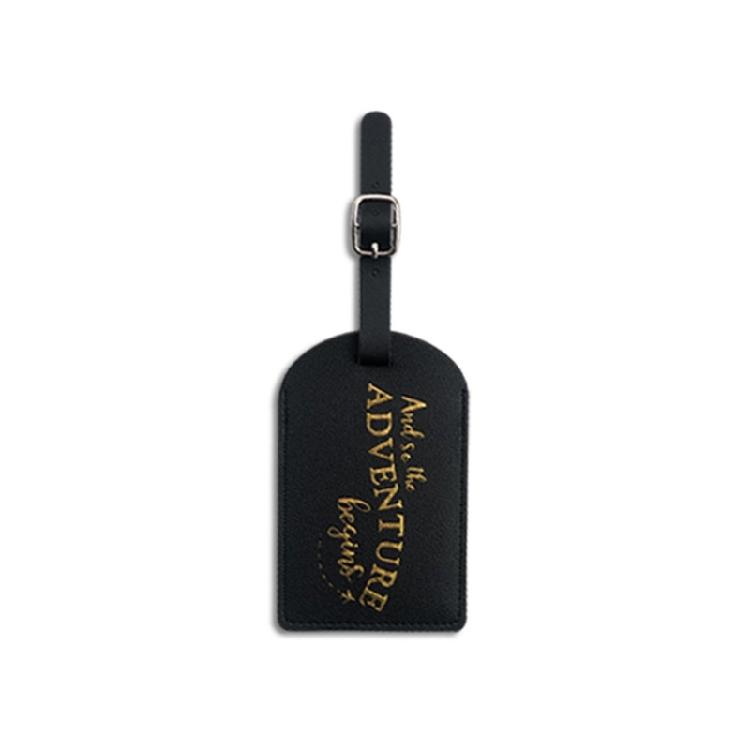 PU Leather Passport Holder Luggage Tag for Women Men Fashion Wedding Gift