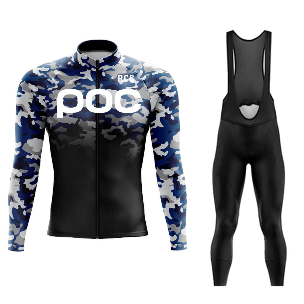 2026 Autumn Breathable Cycling Suit Set Men's Long Sleeve Sports Shirt Set Maillot Ciclismo Road Cycling Quick Drying 001