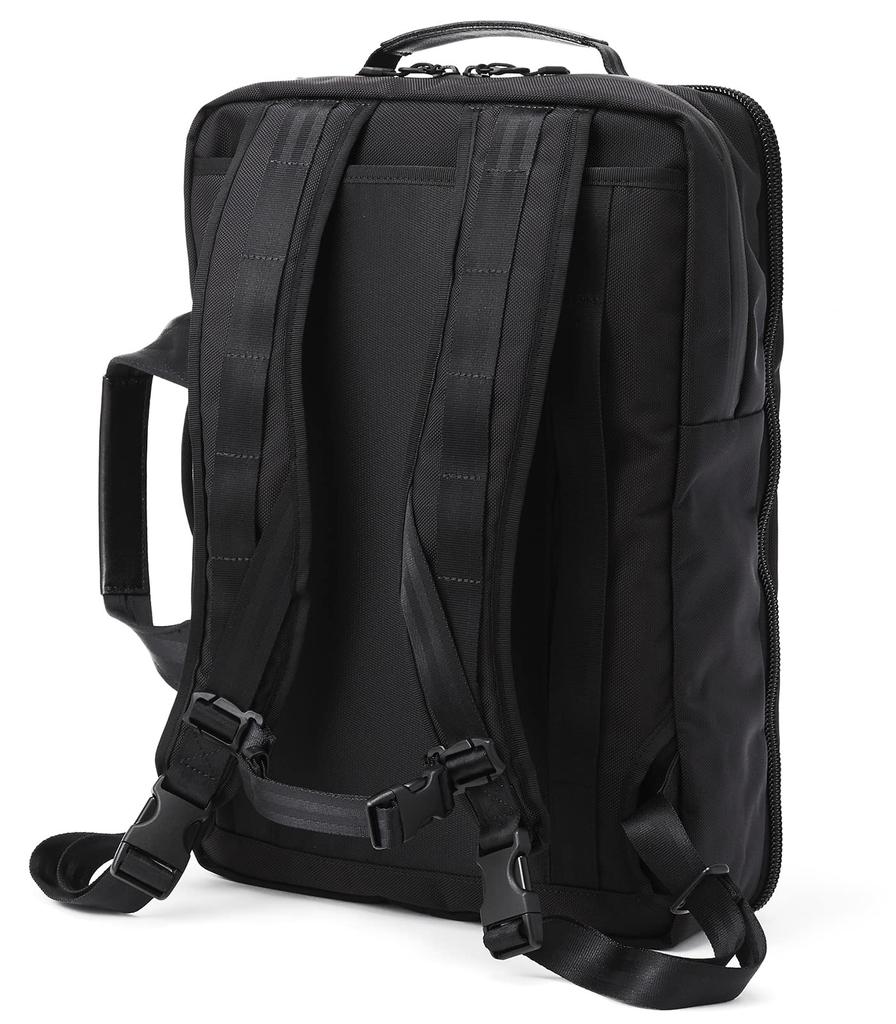 Business Bag Urban Commuter 2x3 WAY BRIEF PACK HA Made In Japan Toyooka Bag Collaboration Storage Maximum 28L Black [Beruf] 3-Way PC/A4