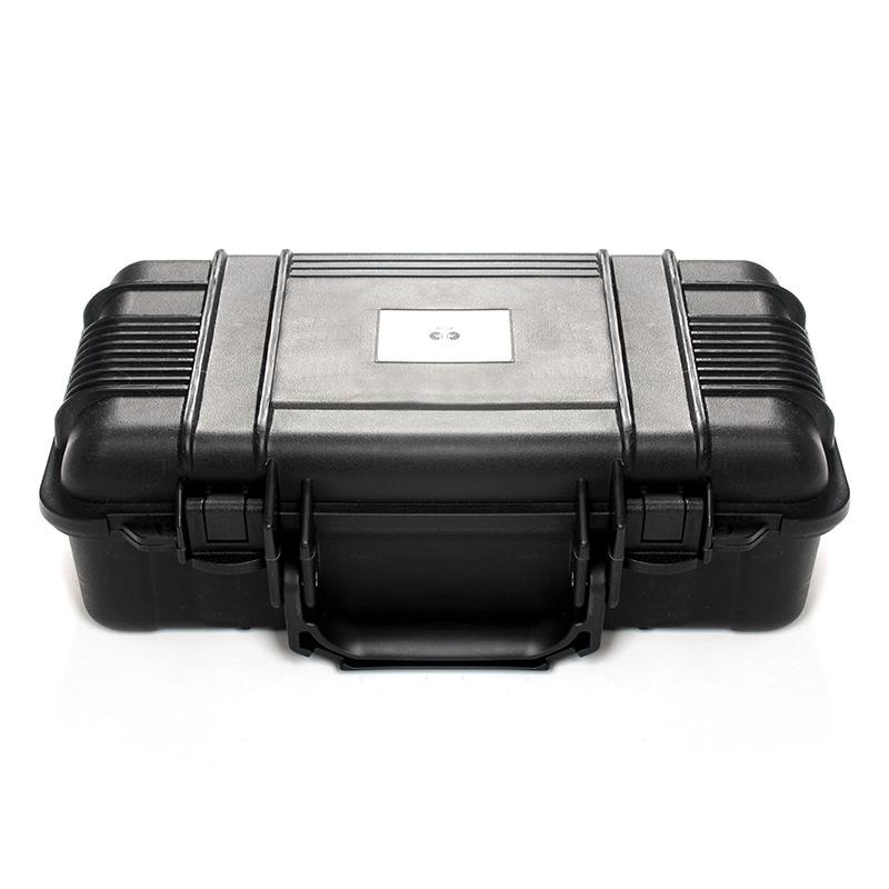 Verktygslåda i plast Förseglad Vattentät Utrustningslåda Stöttålig Instrumentlåda Säkerhetsskyddande Verktygslåda Bärbar Utomhuslåda