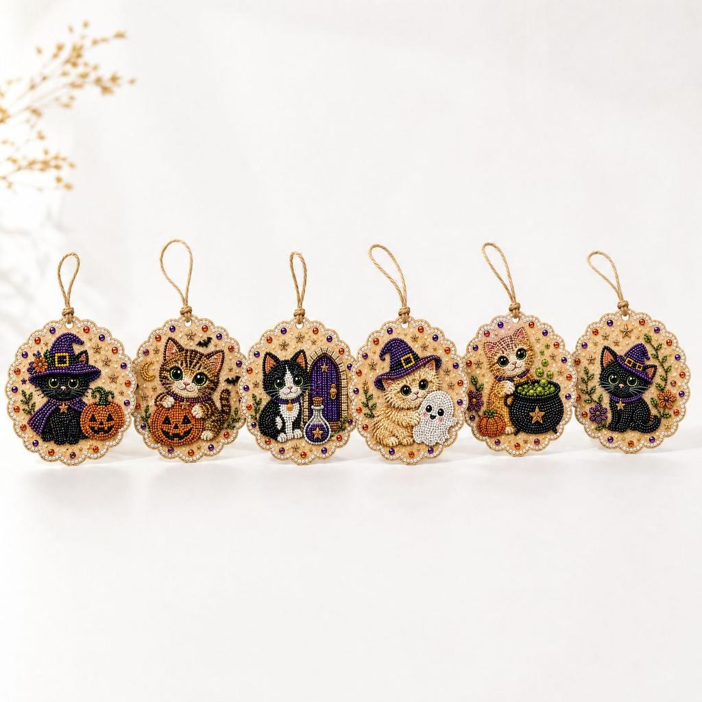 Saisonales Anhänger-Schmuckset zur Hängedekoration - Dekorative Charm-Accessoires
