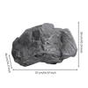 Artificial Rock Stone-Textured Landscape Realistic for Courtyard, Gardeners