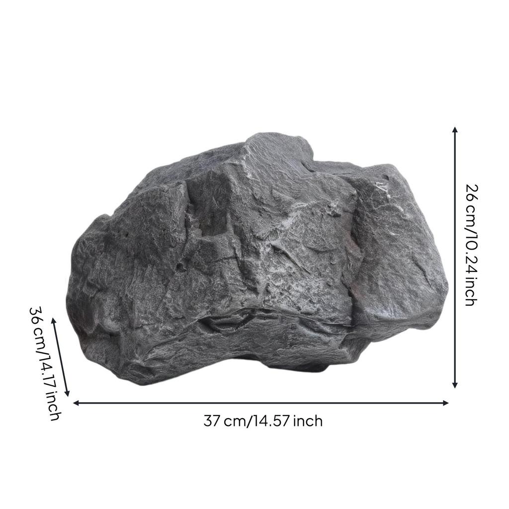 Artificial Rock Stone-Textured Landscape Realistic for Courtyard, Gardeners