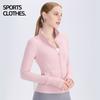 Spring And Summer New Internet Celebrity Yoga Clothes Women'S Fitness Top Tight Running Quick-Drying Double Pocket Sports Long-Sleeved Jacket