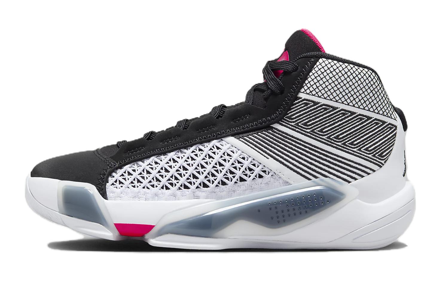 

Jordan 38 White Black Siren Red (GS) 36.5