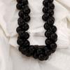 Tooxika Baroque Faux Pearl Necklace Exaggerated Large Pearl Temperament Choker Collarbone Chain
