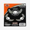 HALLIDEIBISEUN Skull Wings Graphic Decal