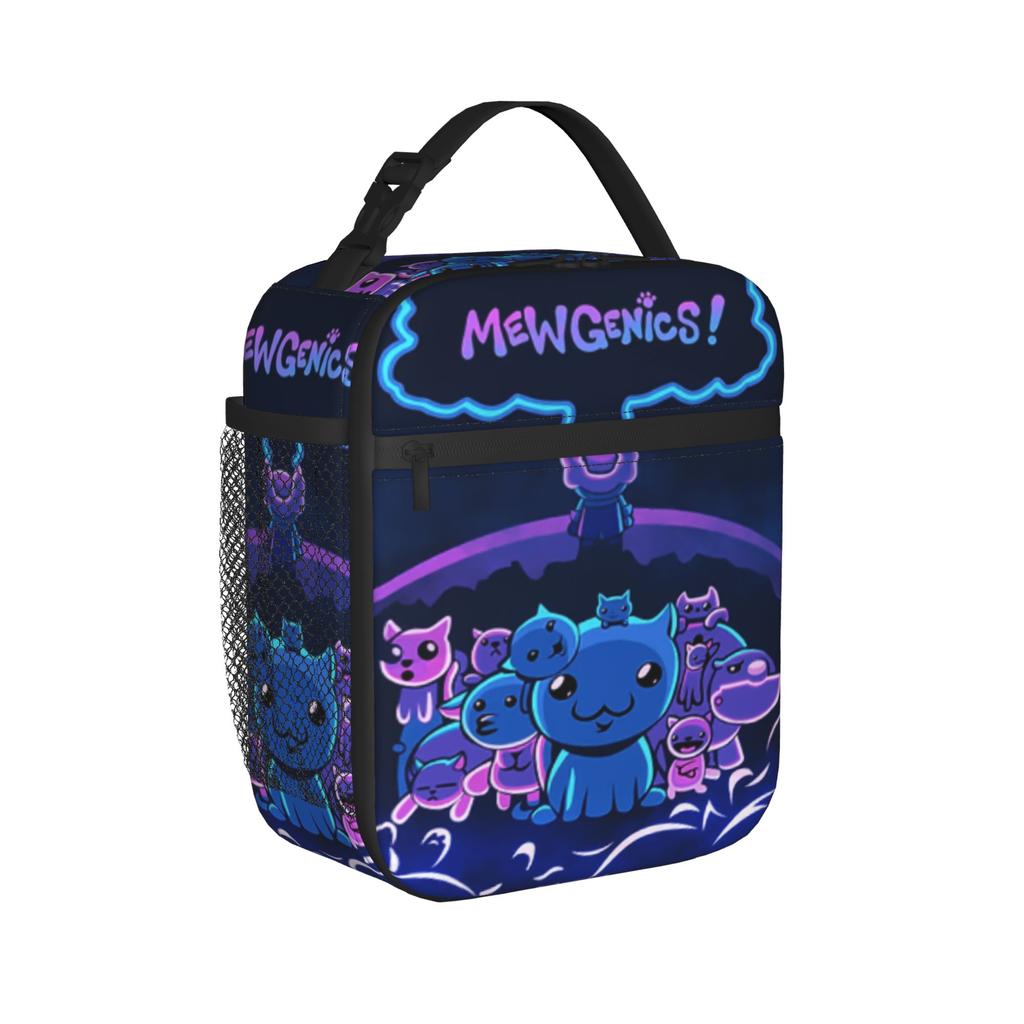 Mewgenics Insulated Lunch Bags for Men Women Storage Food Box Leakproof Cooler Thermal Lunch Boxes For Work