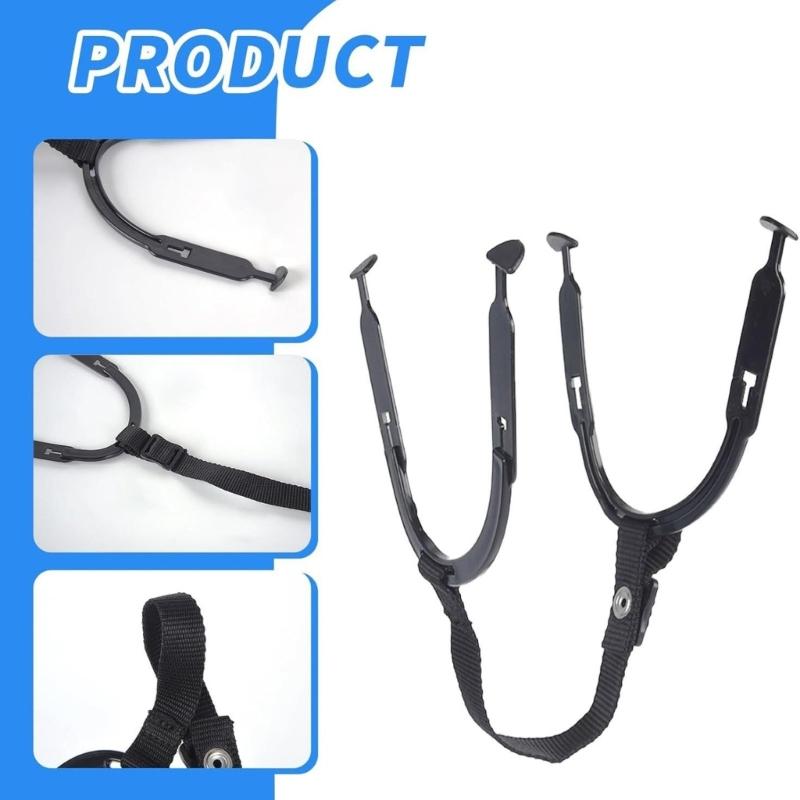 Adjustable Hockey Helmet Chin Strap With Snapping Buckles Detachable Universal Ice Hockey Chin Strap Easy to Use