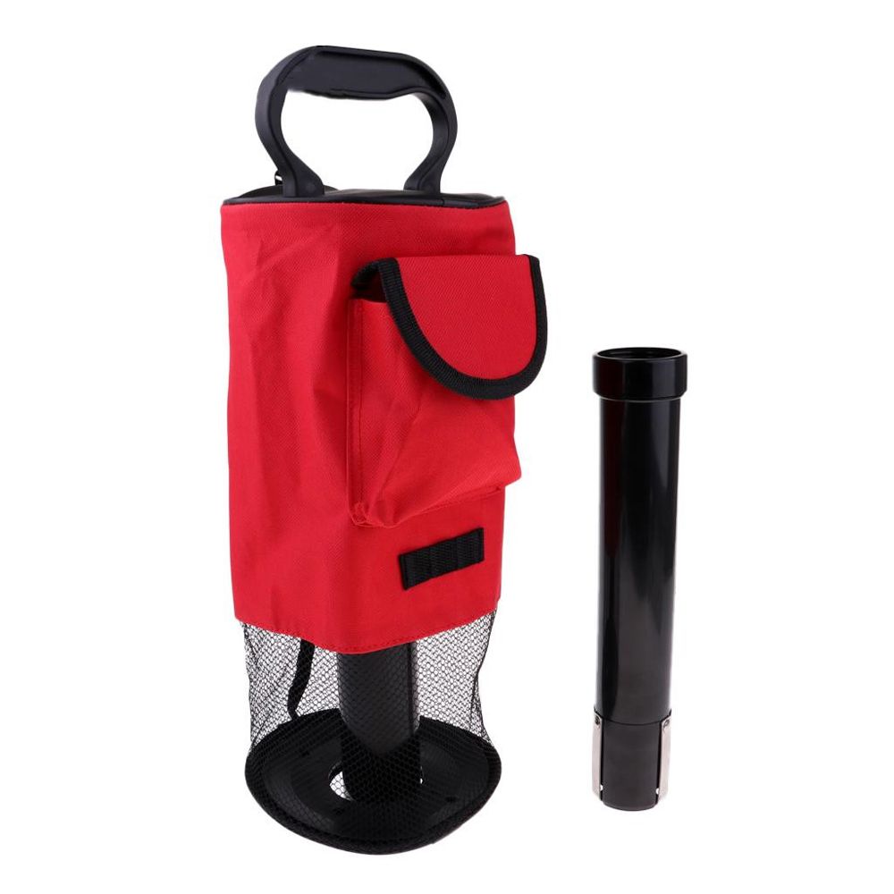 Golf Ball Storage 75-80 Balls Golf Ball Retriever Golf Shag Bag Golf Ball Picker Convenient Pocket