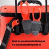 2pcs Fishing Bucket Rod Holder Features Soft Rubber Cushions Easyly Attachment Without Tool Durability Support
