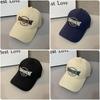 Casual Baseball Cap With Embroidered Letters For Spring Summer Outdoor Activities