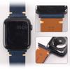 Frosted Brown Genuine Leather Watch Strap Replacement for Apple Watch Series 7 8 SE Custom Wristband Replacement Accessory