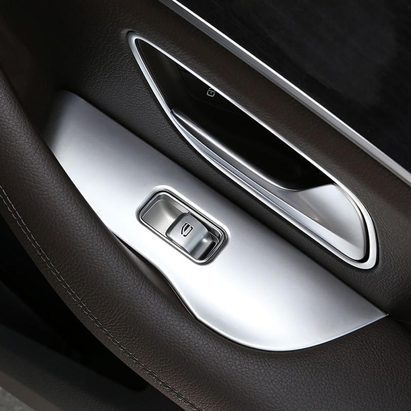 Ușă, fereastră, buton, panou, cadru, ornament, ornament, model din carbon, pentru mașină Mercedes Benz GLE W167 GLS X167 -2022