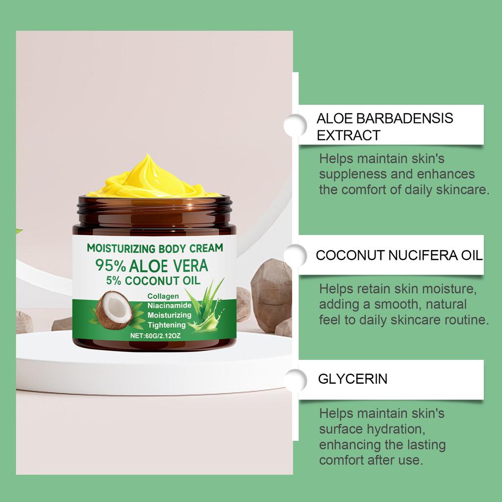 Hydratační tělový krém: Hydratační, Osvěžující vůně, Vhodné pro každodenní použití a všechny typy pleti.