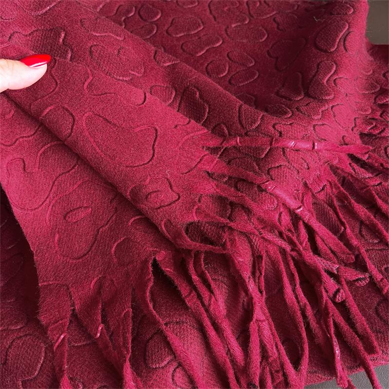 Winter Warm Cashmere Scarf For Women Luxury Print Pashmina Shawl Wrap Neckerchief Female Bufanda Echarpe Design Headband