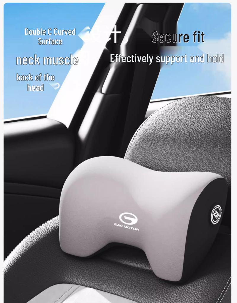 Compatible Neck Pillow and Backrest Lumbar Support for Trumpchi Cars: Yingbao GS3/GS4/GS8, M8/M6.
