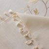 European pastoral embroidery tablecloth, embroidery craft tassel edge rectangular coffee table cloth, waterproof dining table cloth