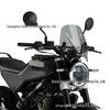 Compatible Windshield for Honda REBEL CMX 300/500/1100.