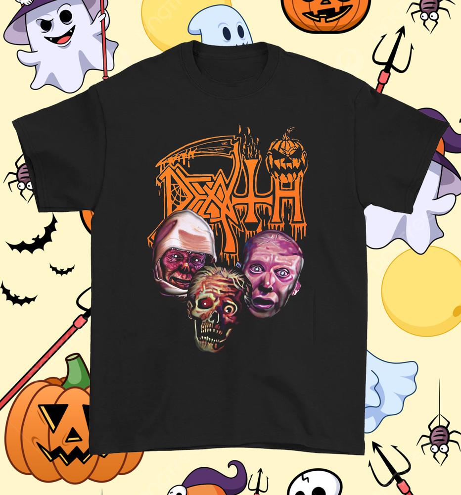 Death band happy halloween Black T-shirt Cotton All sizes S-5Xl XX20 Unisex T-Shirt S